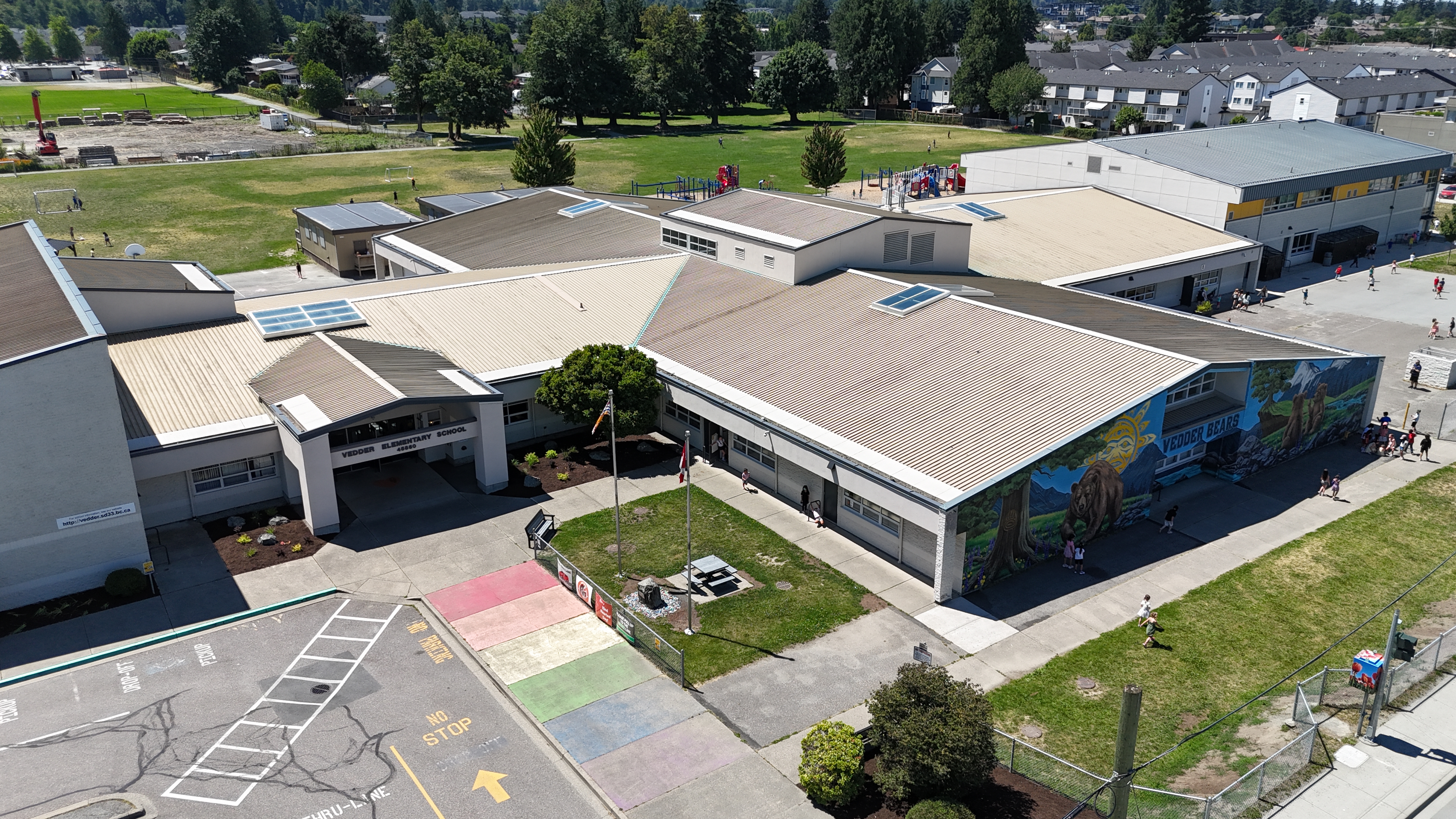 A picture of Vedder Elementary in 2026